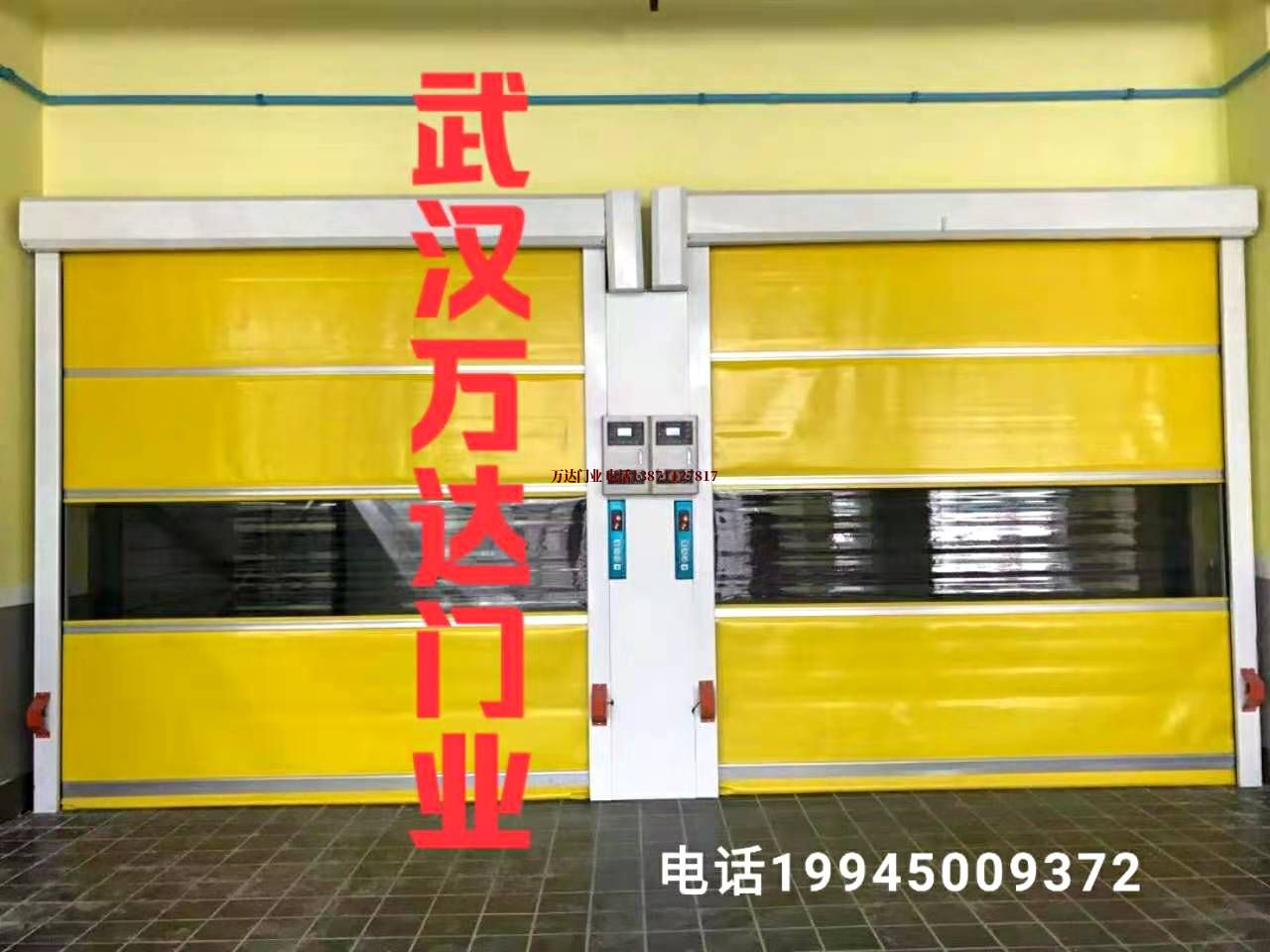 松柏镇柔性大门
